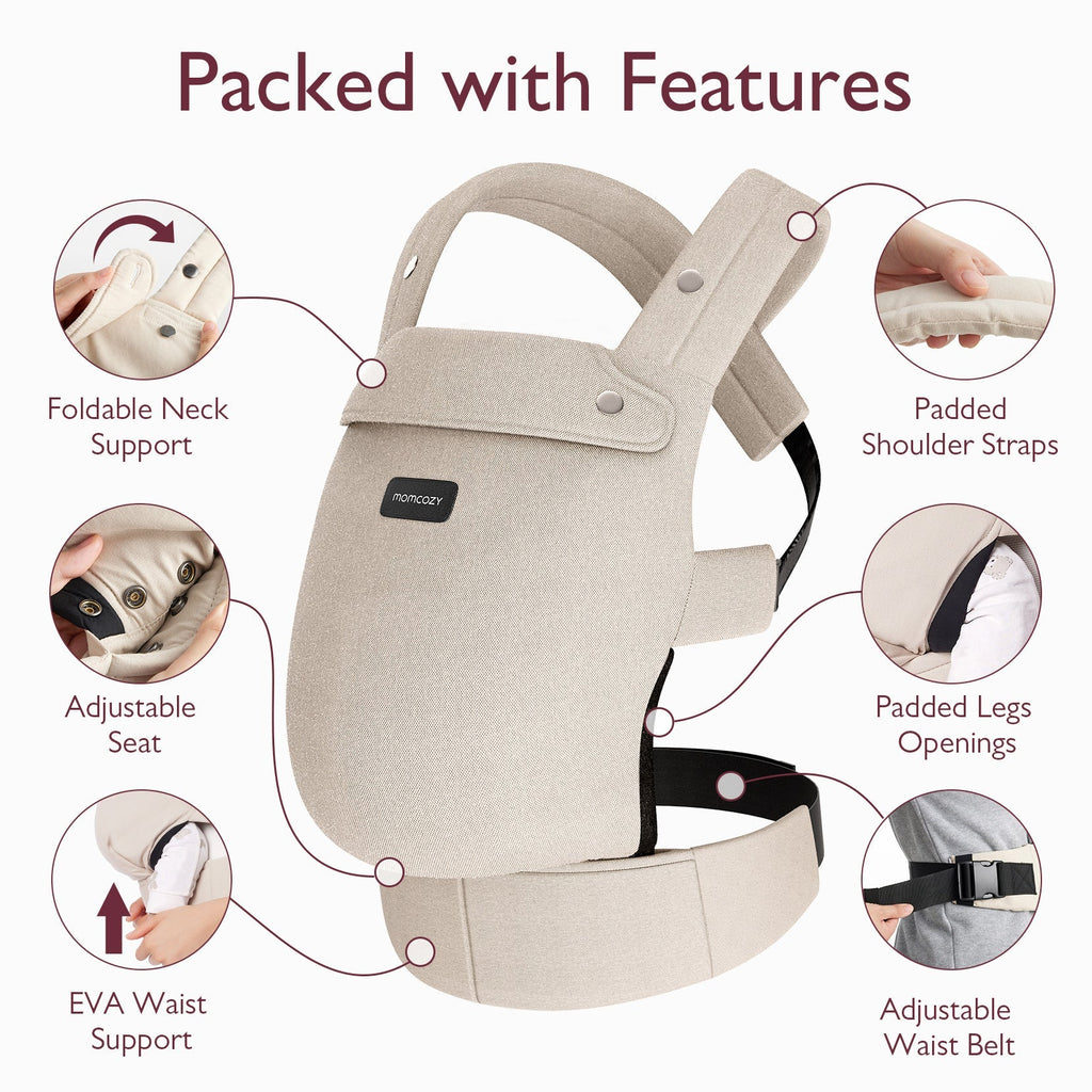 Momcozy PureHug Ergonomische Babytrage