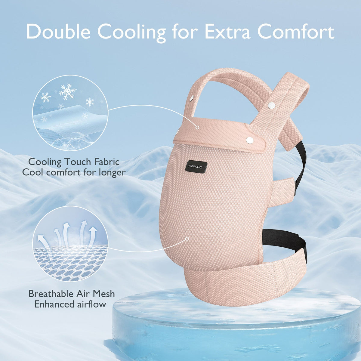 Momcozy PureHug Ergonomische Babytrage