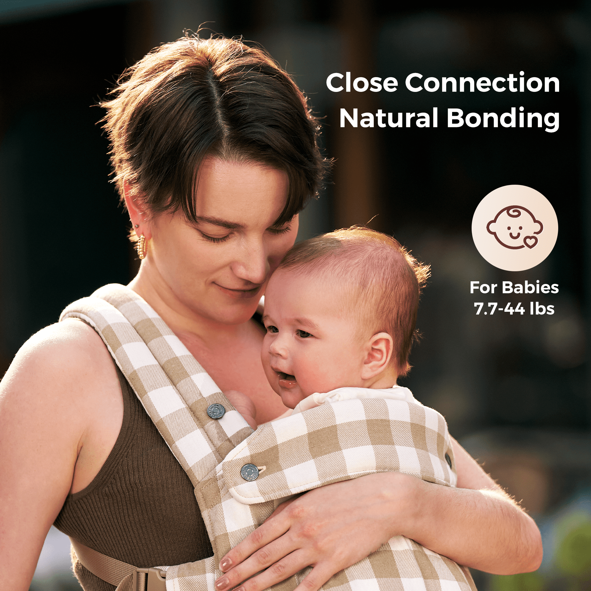 Momcozy PureHug Ergonomische Babytrage