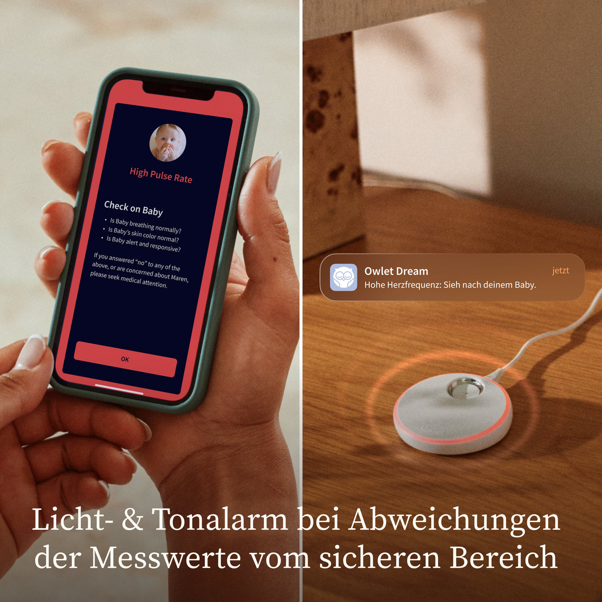 Owlet Dream Duo Smart Babyphone mit Kamera